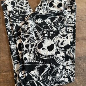 Nightmare Before Christmas OS leggings